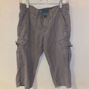 Retro grey capris:))